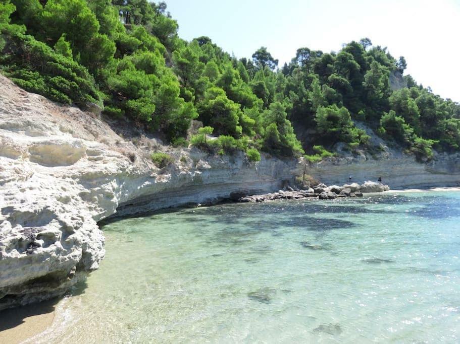 Seaside Beach House Siviri Dış mekan fotoğraf