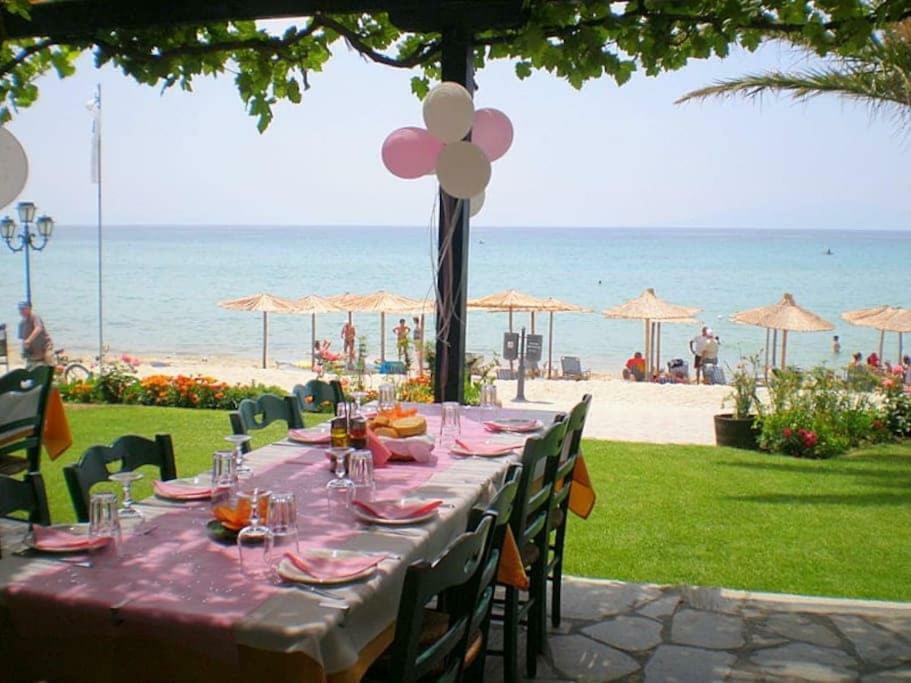 Seaside Beach House Siviri Dış mekan fotoğraf